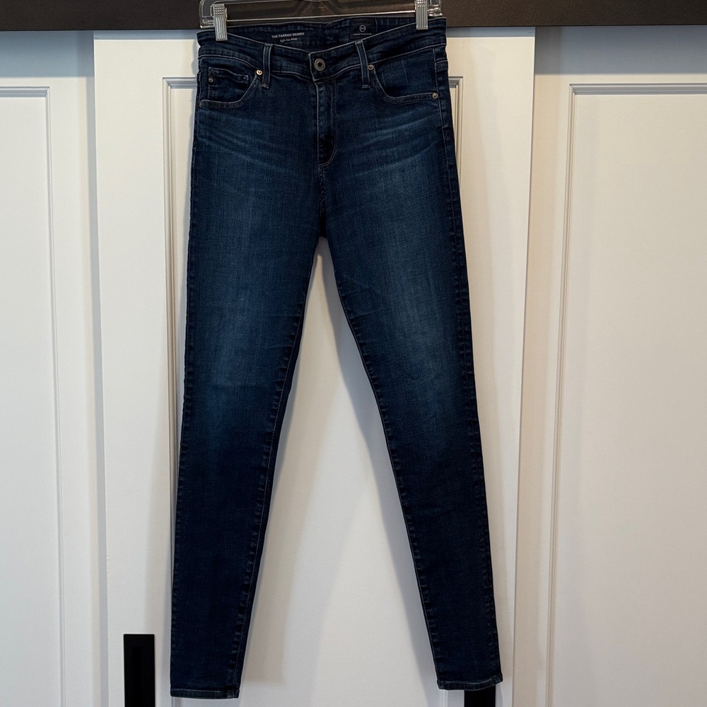 AG Adriano Goldschmied The Farrah Skinny High Rise Jeans Women’s 28R